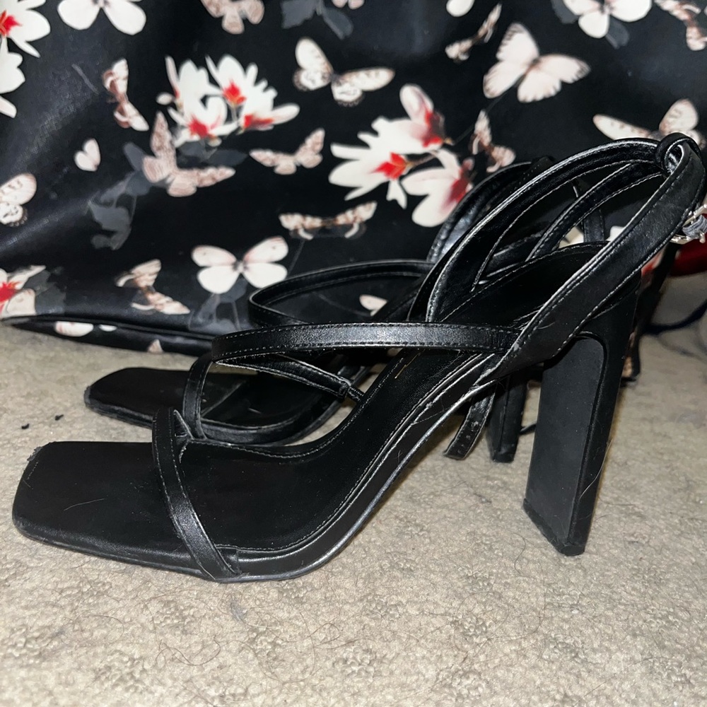 Black heels